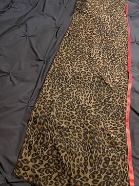 Leopard Print scarf Brown Animal Print